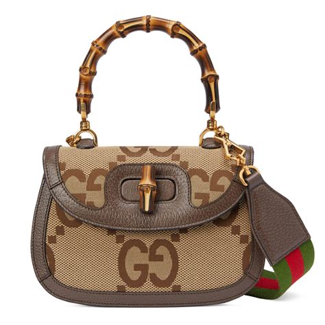 gucci bags with wooden handles|Gucci bamboo 1947 collection.